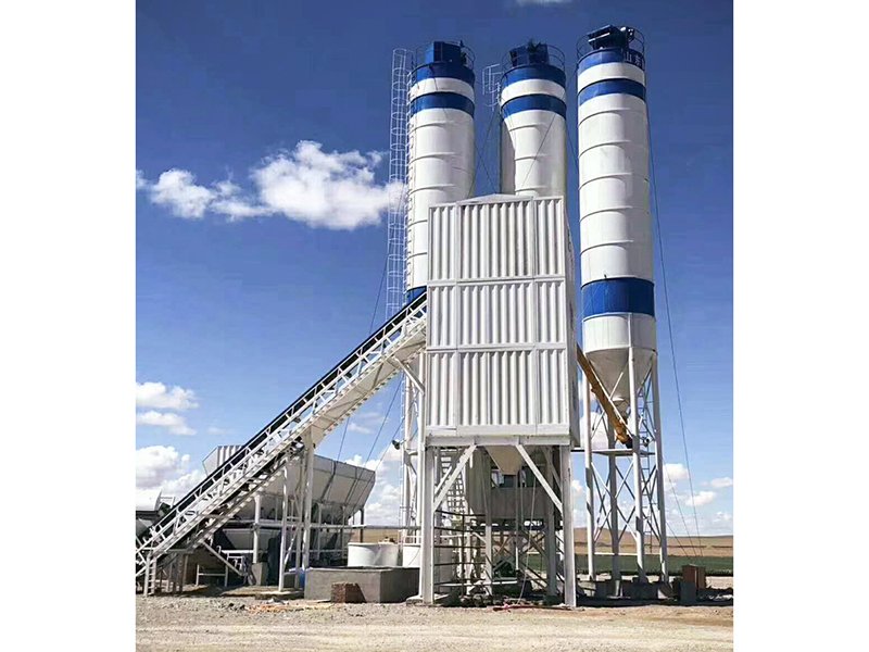 混凝土攪拌(bàn)站HZS90