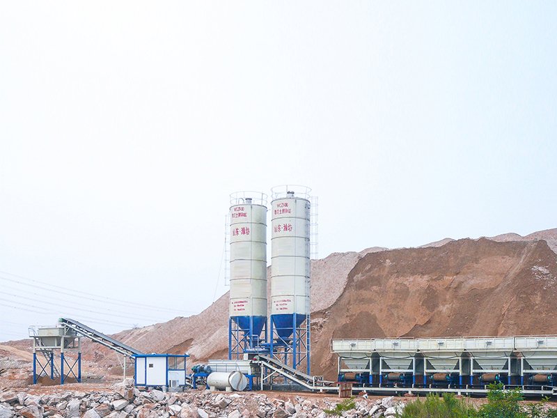 穩定土攪(jiǎo)拌站WCZ600